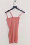 BASERANGE Ribbed Cotton Needle Tank Top TONI and TOTV Collection Made in Portugal BAS-TONI-RB-000-BSH Ruby Red